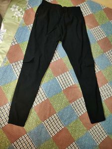 black joggers