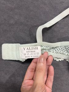 Lace Trim Padded Bra