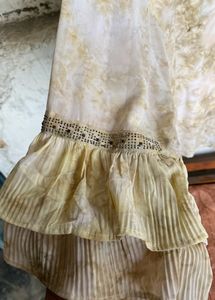 Women Cream Stylish Top