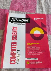 All in One Computer Science Class 11 Book