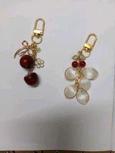 keychain and hair clip