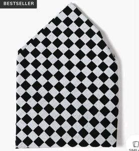 black classic,Checkerboard Print Scarf combo