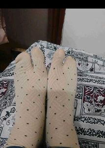 Sheer Split Toe Scarf