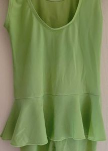 Cute Green Bunny Swimsuit for girls