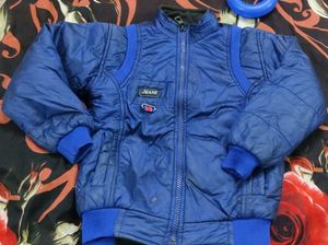 Vintage Blue Puffer Jacket
