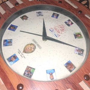 Vintage Cricket Themed Wall Clock