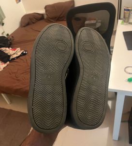Zara Black Leather Sneakers