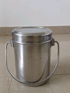 Stainless Steel Milk Storage Can with Lid