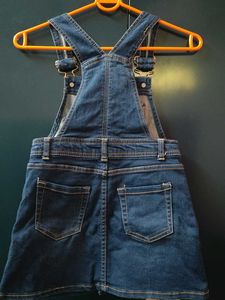 Denim Jumper Dress,