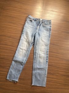 Light Wash Distressed Jeans