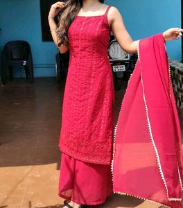 Beautiful Suit Set With Dupatta
