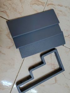 Black Multi-Tiered Display Shelf