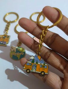 Travel Keychains Set of 4
