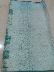 3 organza sarees with blouse only 300 rupees