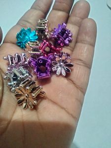 Metalic Colour 10 Pcs Mini Hair Claws