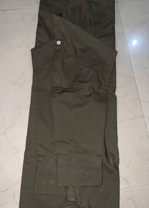 Men's Solid Olive Green Casual Shirt