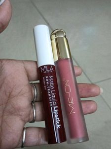 Mila Beaute Matte Liquid Lipstick pack 2