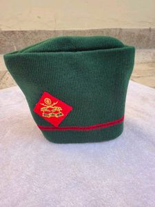 Vintage Green Military Cap