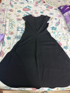 Chic Black High-Low Dress