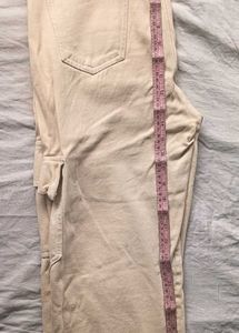 Beige Cargo Pants