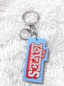 Tira Loves Rubber 3D Silicon Keychain & Keyrings w