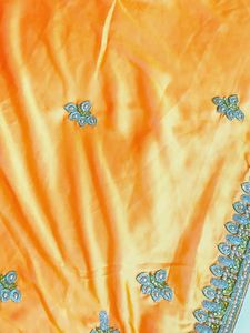 Mustard Festival Saree