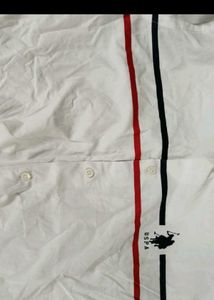 USPA Men's White  Shirt for men