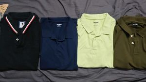 Men's Polo T-Shirt Bundle(5 pieces)