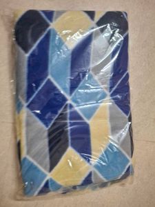 Stylish Geometric Print blanket single bed