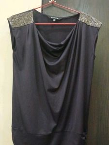 Embellished Shoulder Top