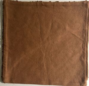 45x45 Brown Cotton Cushion Cover