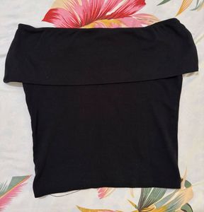 Black Off-Shoulder Top