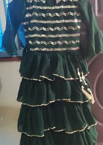 party wear dressgown for 8 to 20 year girl