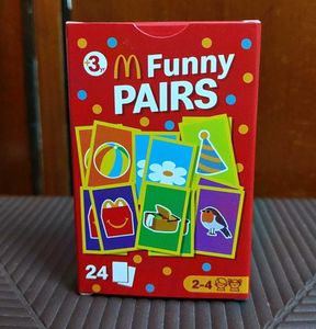 McDonald's Funny Pairs Card Game