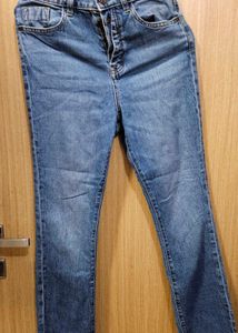 Straight Denim Jeans