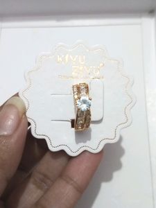 Anti Tarnish Adjustable Finger Ring
