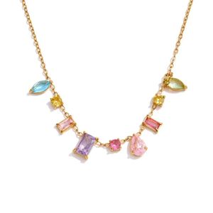 Donna Multi-Color Necklace Anti-tarnish