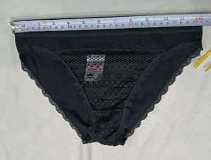 ❤️‍🔥 Black Lace Trim Briefs