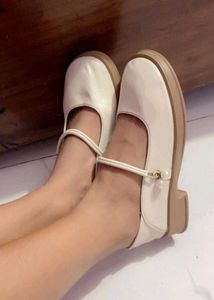 korean imported Chic Pearl Mary Jane Flats