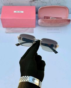 MiuMiu Rimless Gradient Sunglasses PREMIUM QUALITY