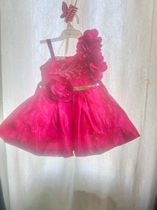 Beautiful Pink Party Dress for Girls