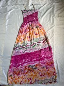Boho Floral Maxi Dress