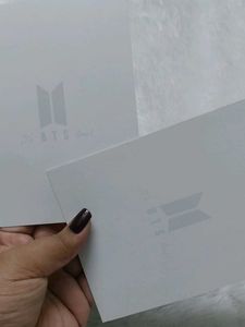 BTS Suga Fact Official PostCards (set)