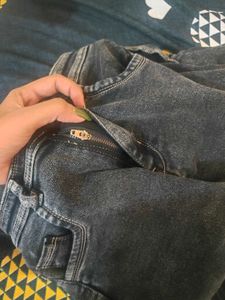 Vintage Wash Cargo Jeans