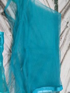 Teal Embellished Lehenga Set