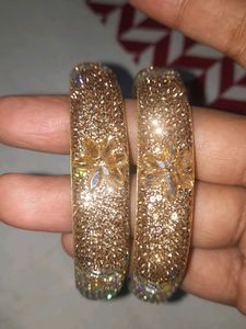 Sparkling Embellished Bangles