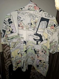 Mickey Mouse Comic Print Pajama Set