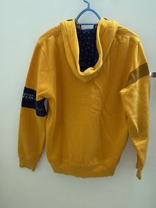 Mustard Hoodie with Zip