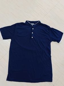 Men's Navy Blue Polo T-Shirt