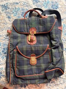 Vintage Classic Plaid Bag slight imperfection